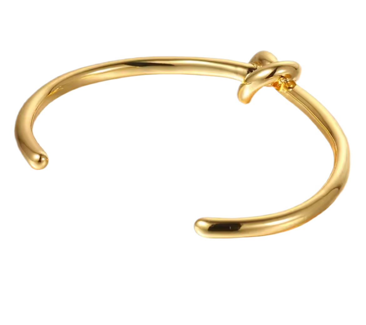Zaida Single Knot Bangle