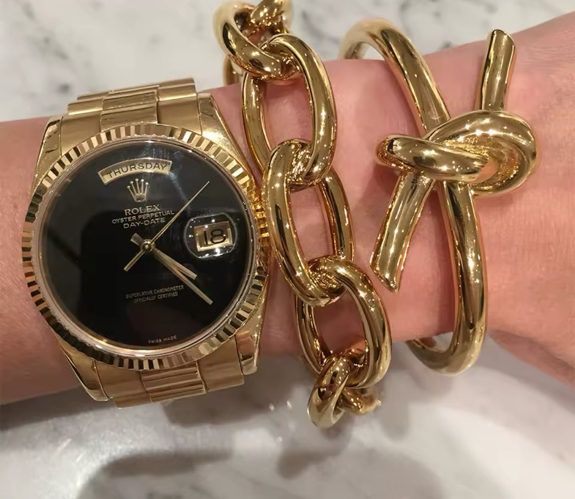 Zaida Knotted Rope Bangle