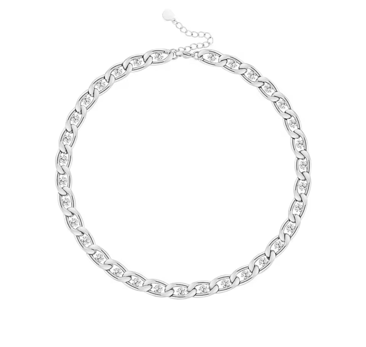 Amari Zircon Link Choker