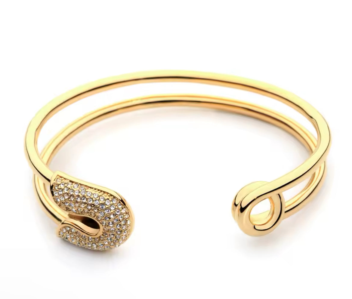 Pheobe Paper Clip Bangle