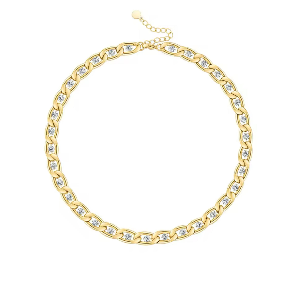 Amari Zircon Link Choker