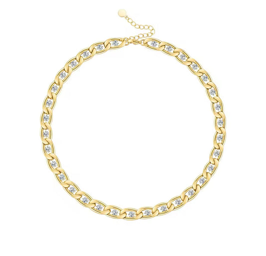 Amari Zircon Link Choker