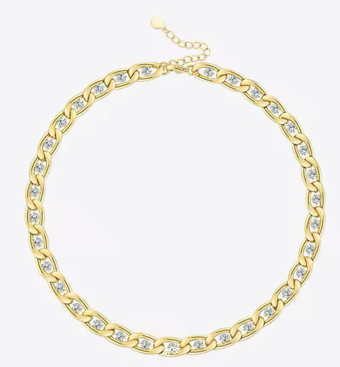 Amari Zircon Link Choker