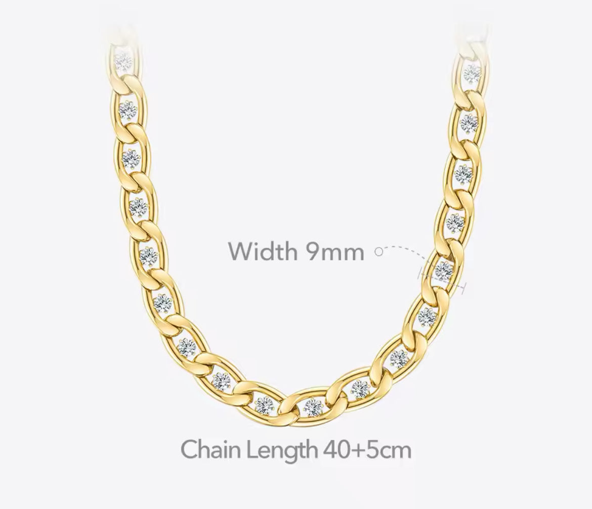 Amari Zircon Link Choker