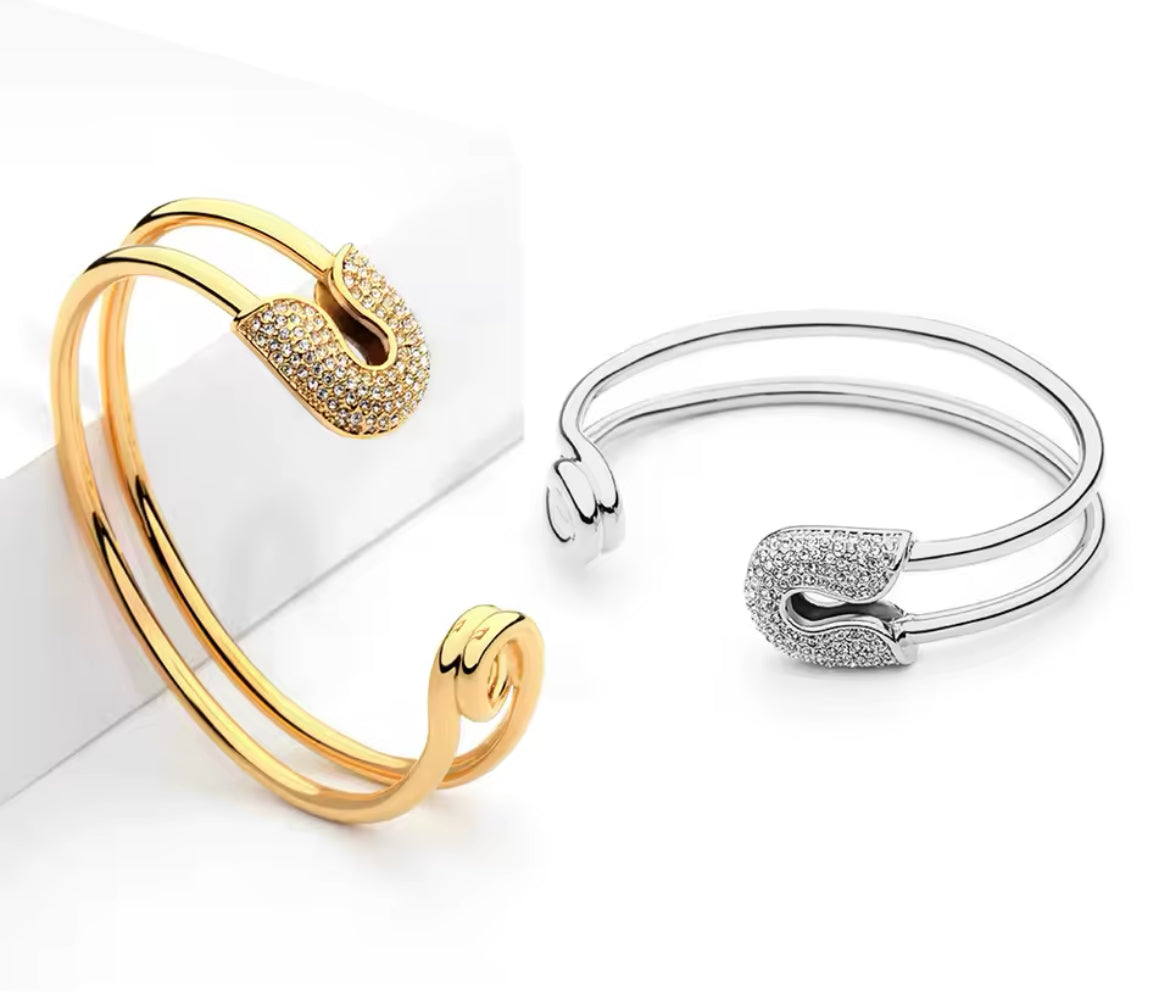 Pheobe Paper Clip Bangle